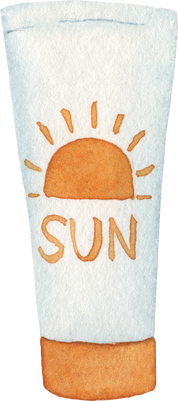 watercolor sunscreen